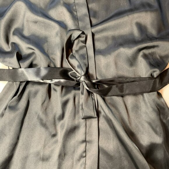 Vintage Shirley of Hollywood Satin Robe One Size - Picture 8 of 10